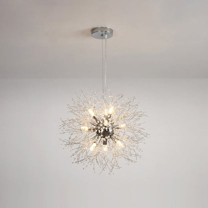 Crystal Chandelier - Dandelion Sparkle