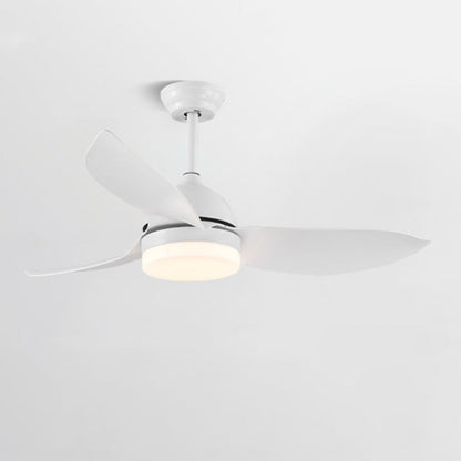 Modern White Elegance Ceiling Light with Fan