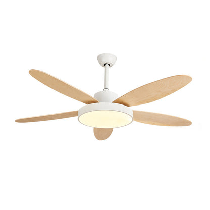 Modern 5-Blade Ceiling Fan – Integrated LED