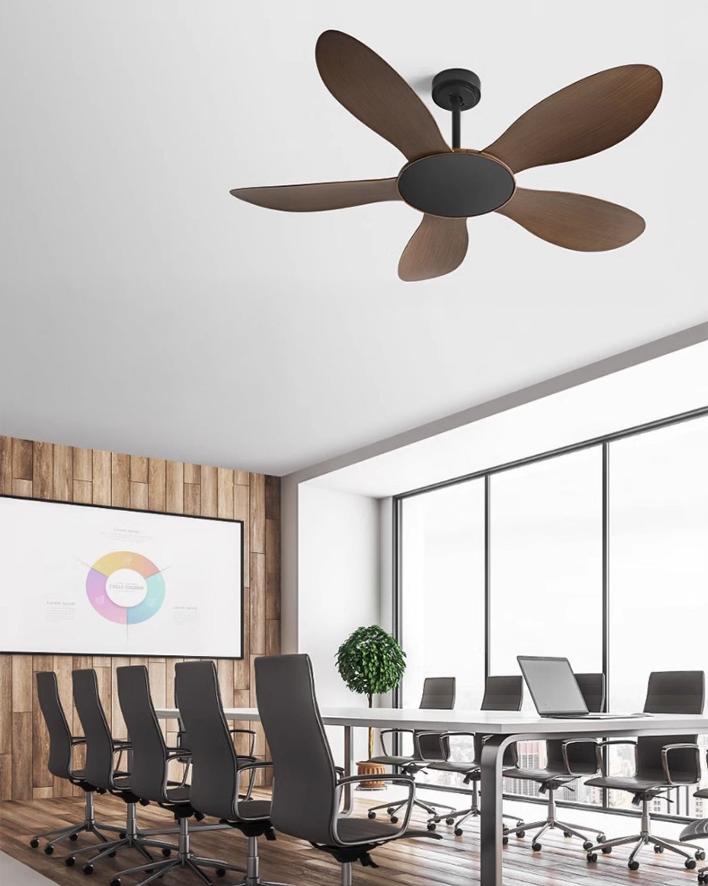 Modern Elegance Ceiling Fan