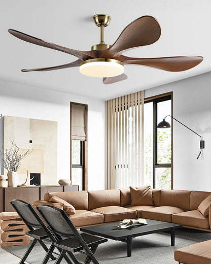Mid-Century Elegance Ceiling Fan