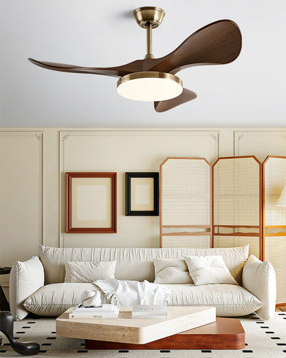 Mid-Century Elegance Ceiling Fan