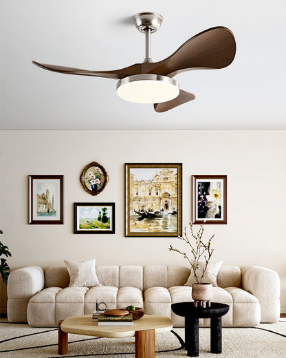 Mid-Century Elegance Ceiling Fan