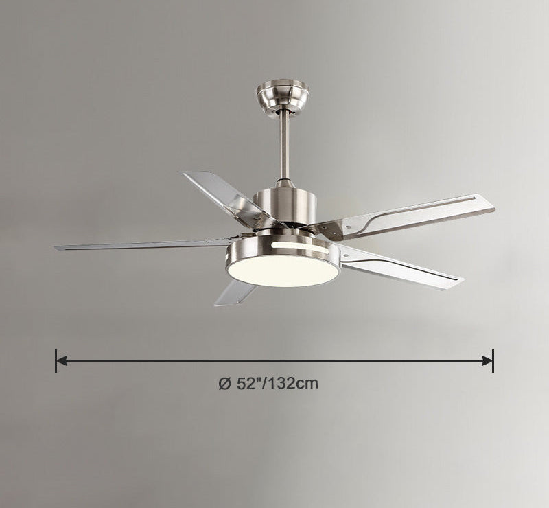 AeroSteel Industrial Metal Ceiling Fan