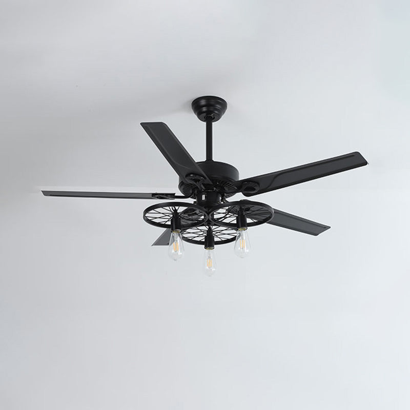 Industrial Ceiling Fan with FerroNox™ Wood Blades