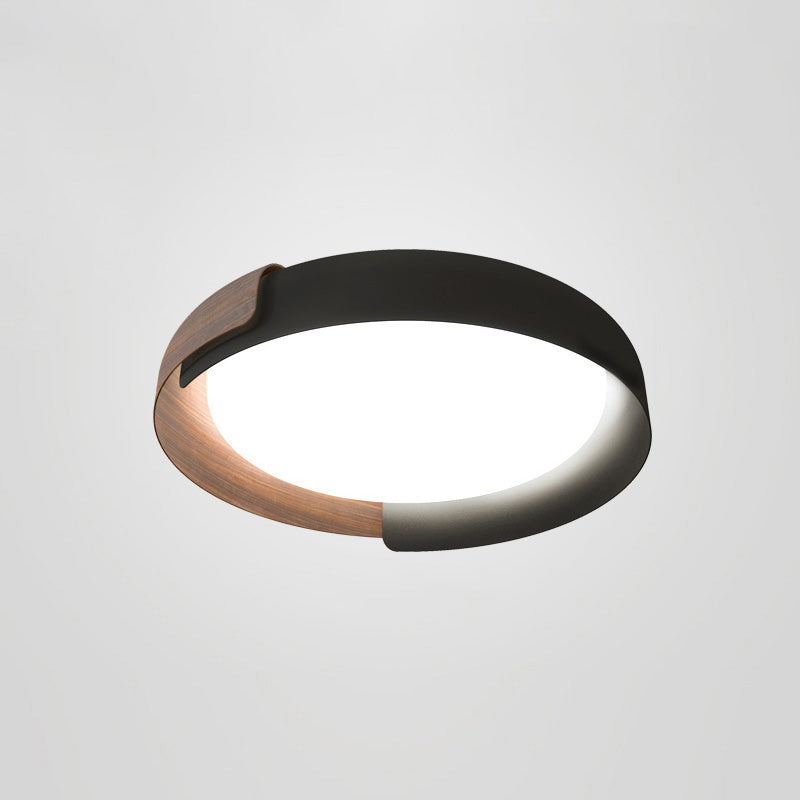 WalnutGlow Ceiling Light