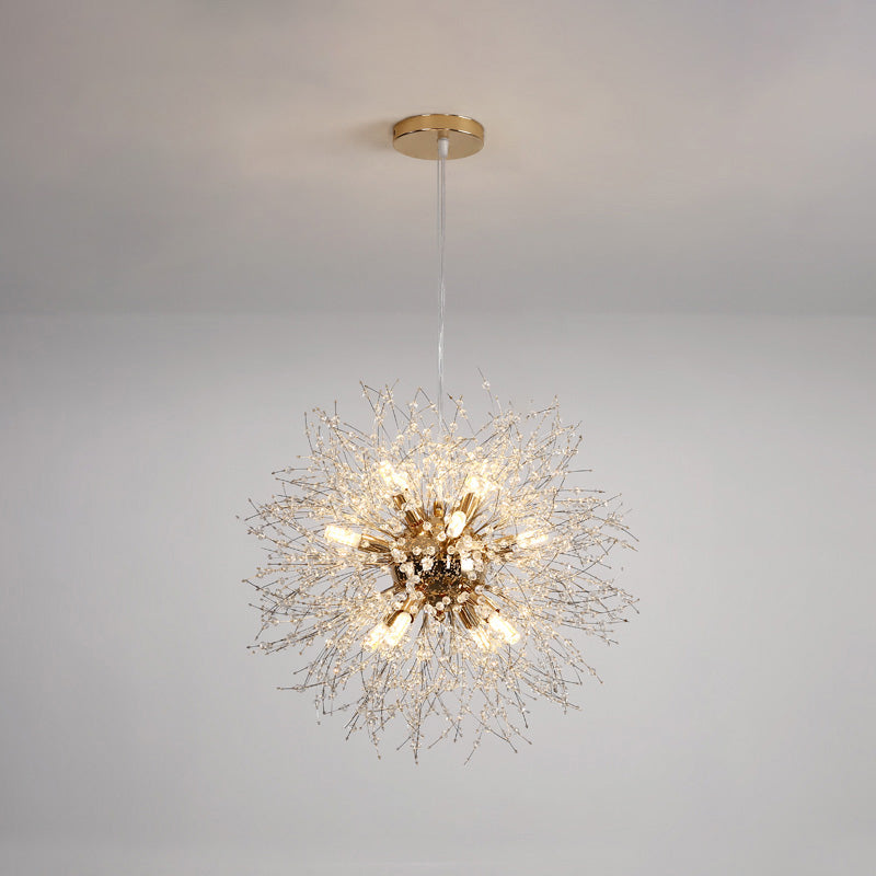 Crystal Chandelier - Dandelion Sparkle