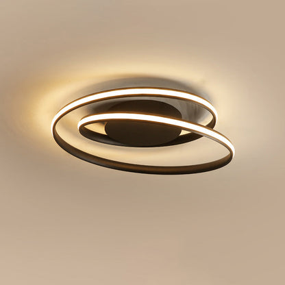 Dimmable LED Spiral Ceiling Light