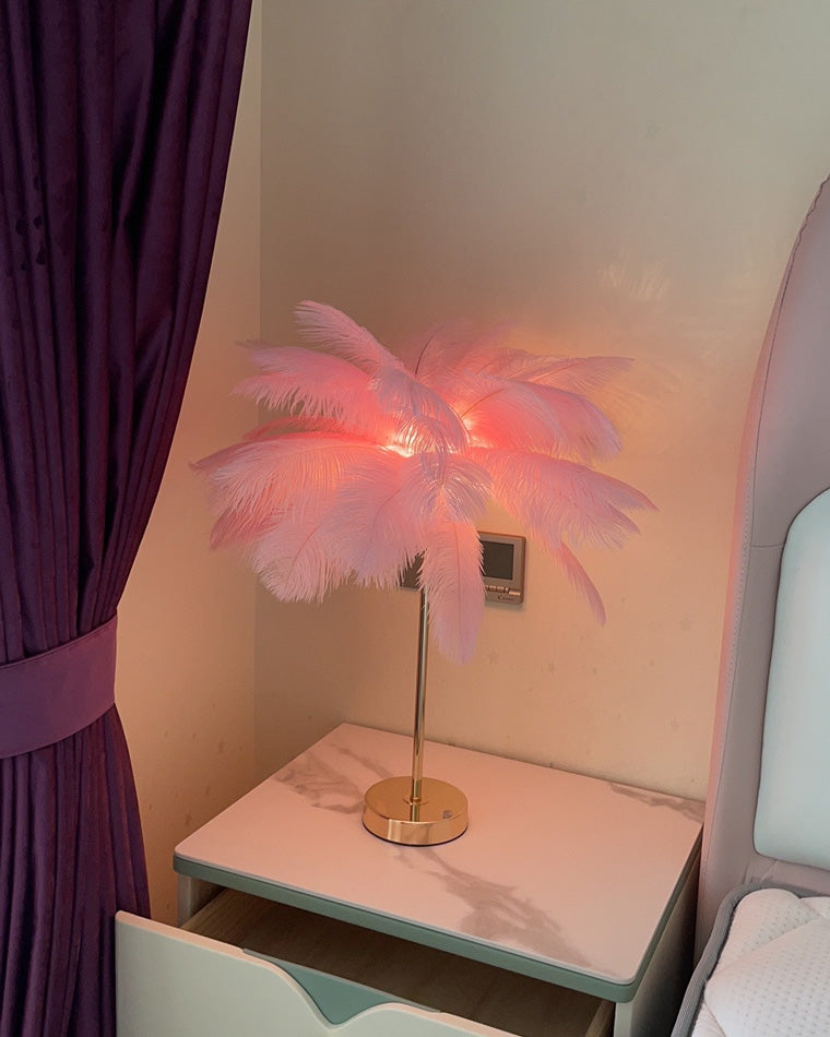 Table Lamp - Tree Feather