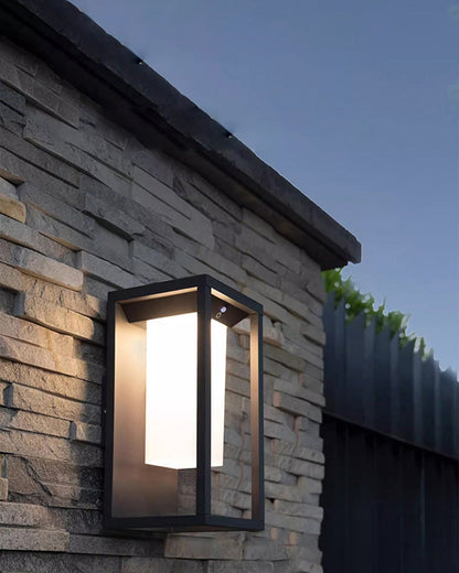 Astra Outdoor Wall Light – Contemporary Elegance and Welcoming Light
