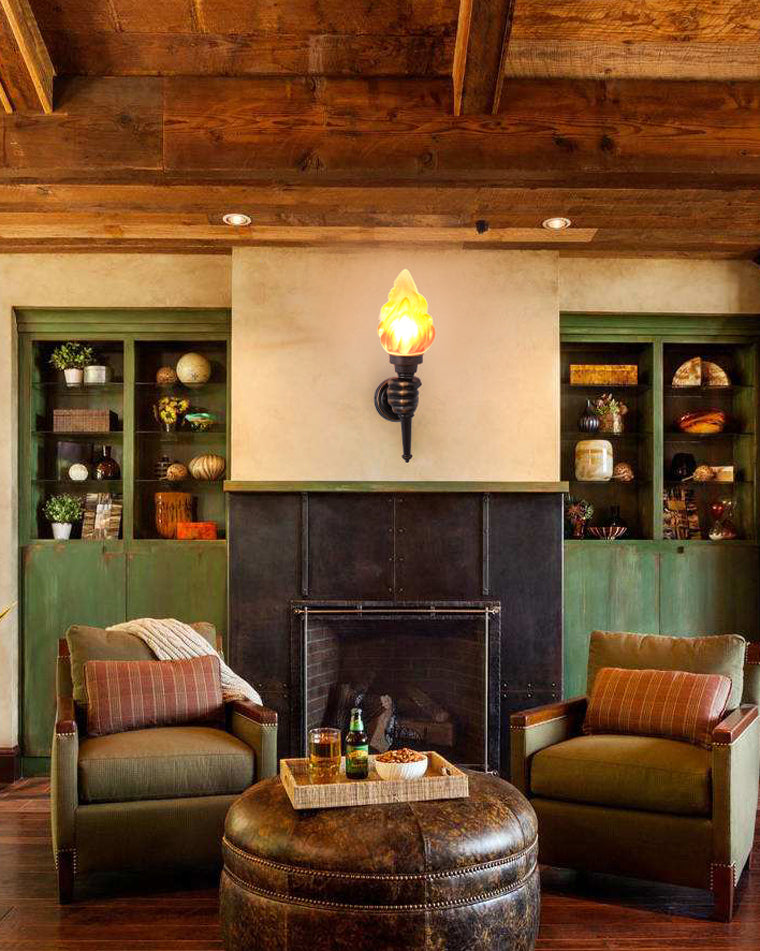 Wall Sconce - Flame Glow