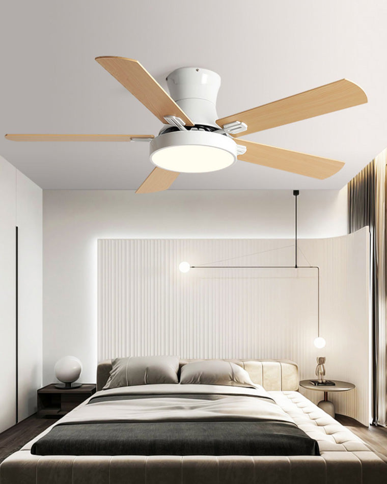 Scandinavian Wooden Ceiling Fan