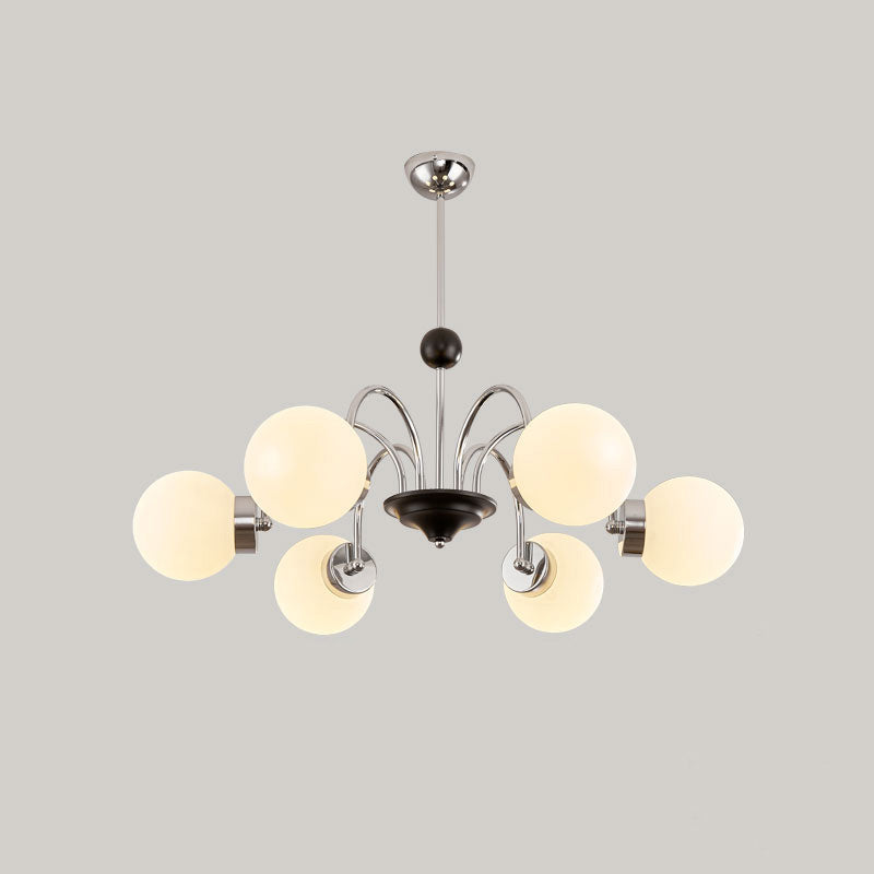 Opaline Orbit Chandelier