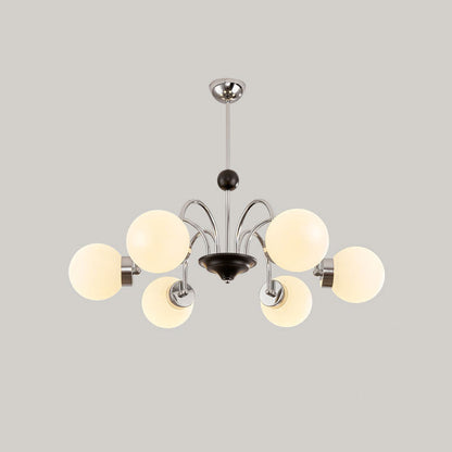 Opaline Orbit Chandelier