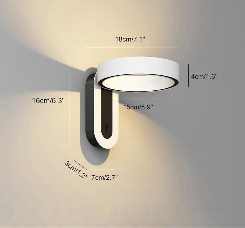 Adjustable Circle Wall Light – Elegant and Modern Lighting