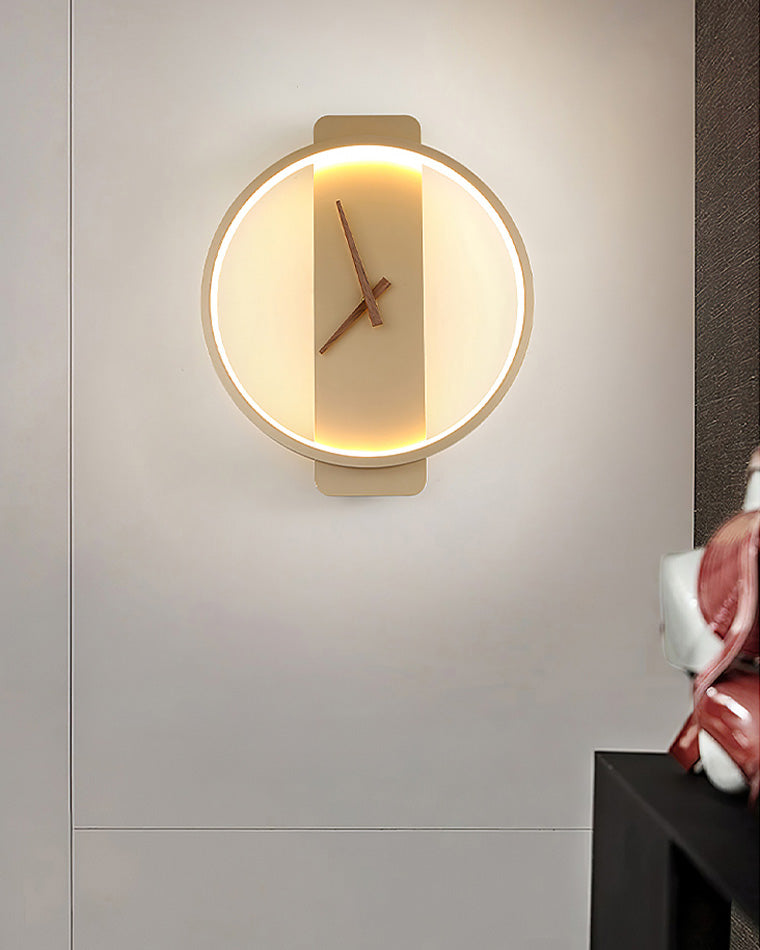 Wall Clock with LED Light