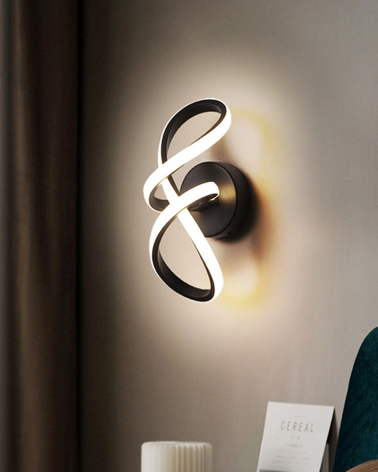 Musical Note Sculptural Wall Light - Modern and Creative Design
