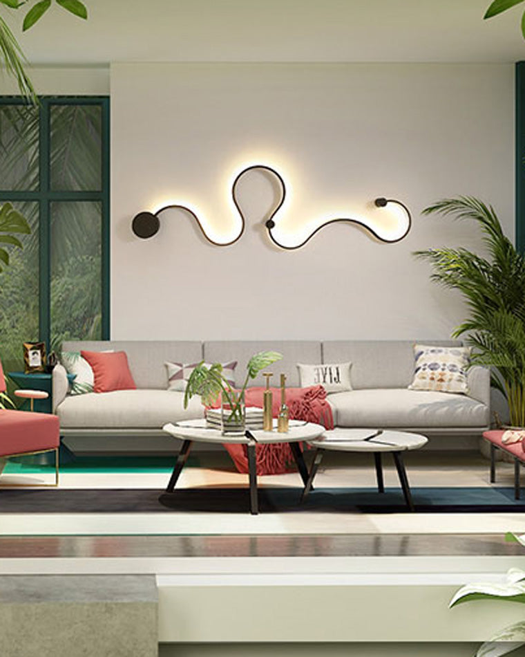 Long Snake LED Wall Light