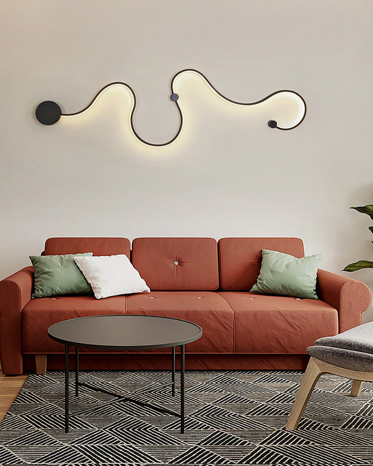Long Snake LED Wall Light