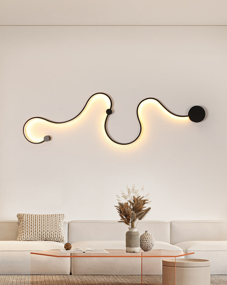 Long Snake LED Wall Light