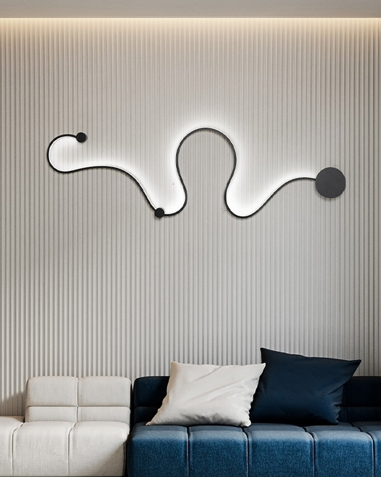Long Snake LED Wall Light