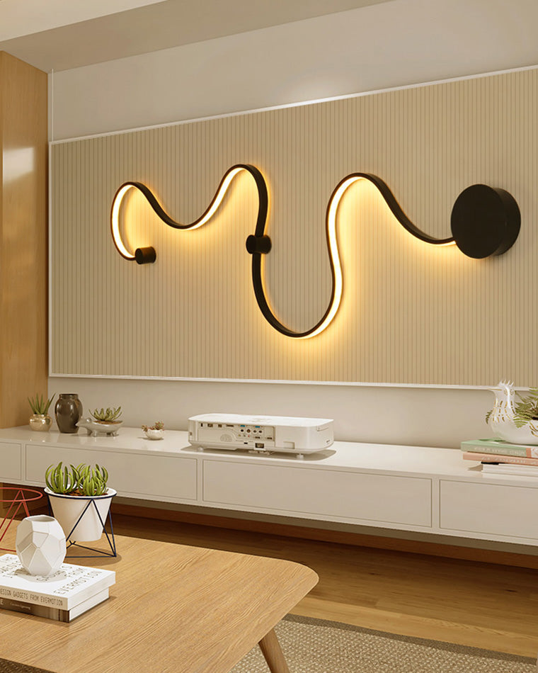 Long Snake LED Wall Light