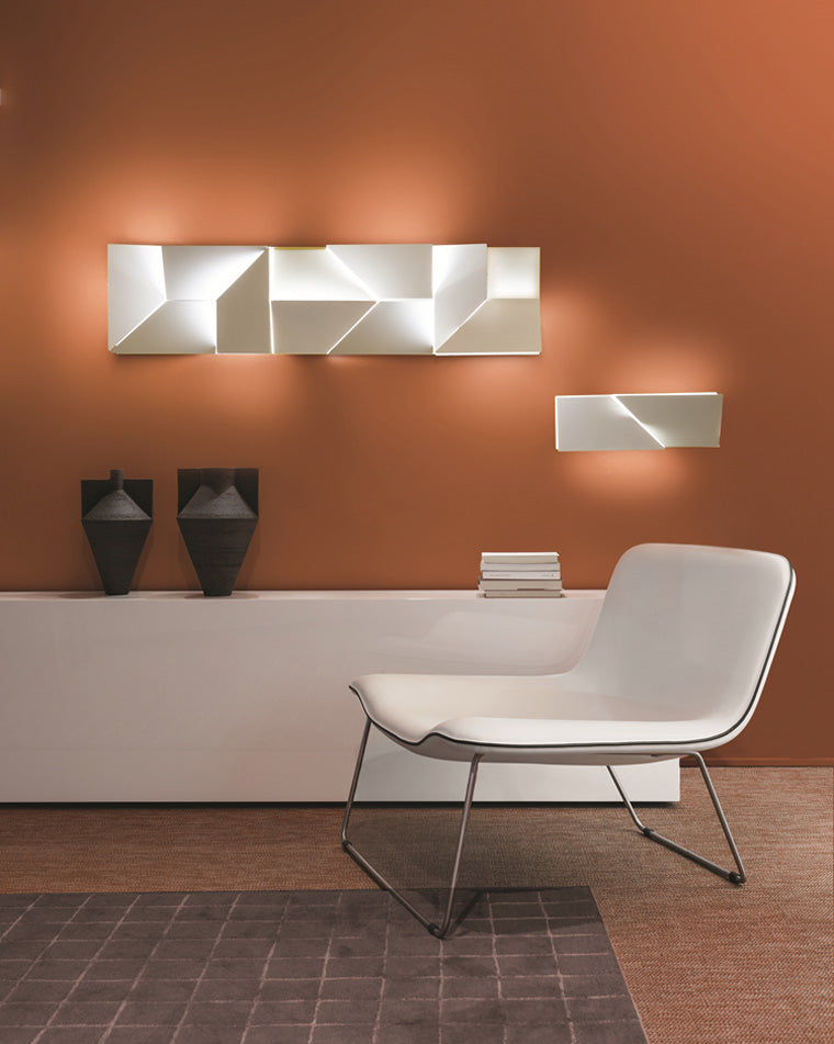 Rectangular Sculptural Wall Light