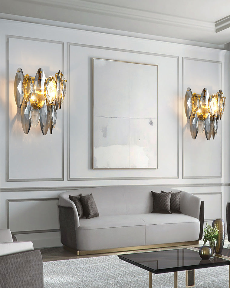 Applique Murale Cristal Élégance – Design Luxueux et Raffiné