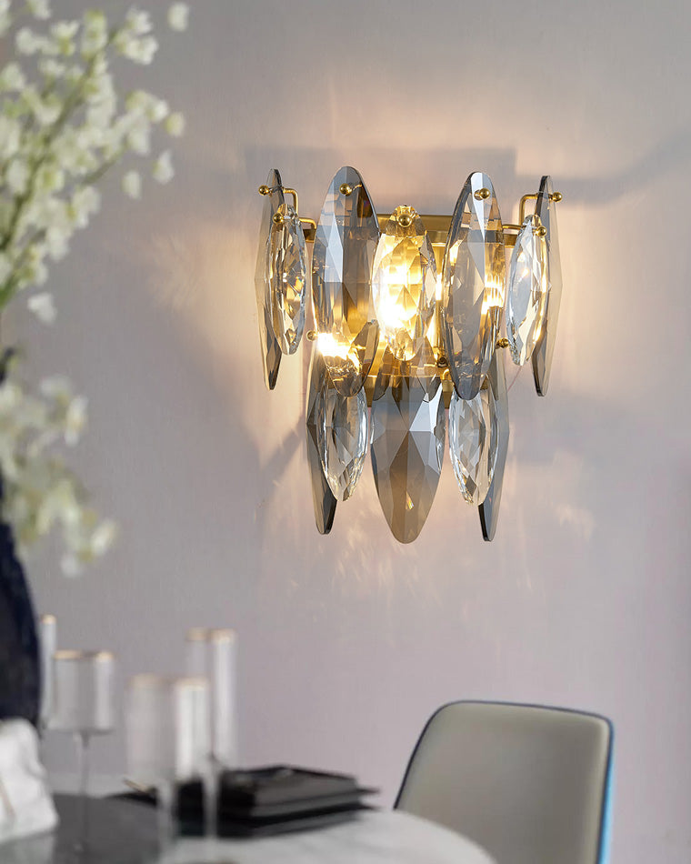 Applique Murale Cristal Élégance – Design Luxueux et Raffiné