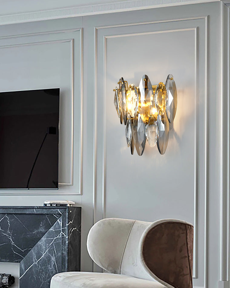 Applique Murale Cristal Élégance – Design Luxueux et Raffiné