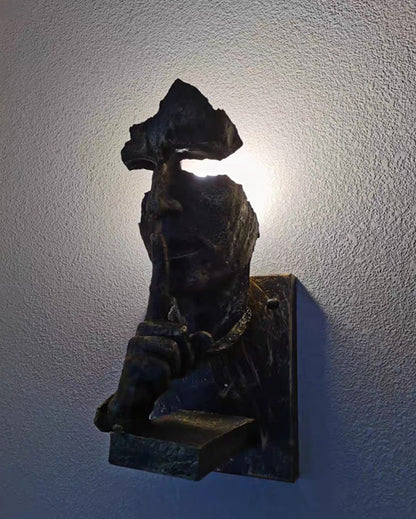 Silence Gesture Sculptural Wall Light