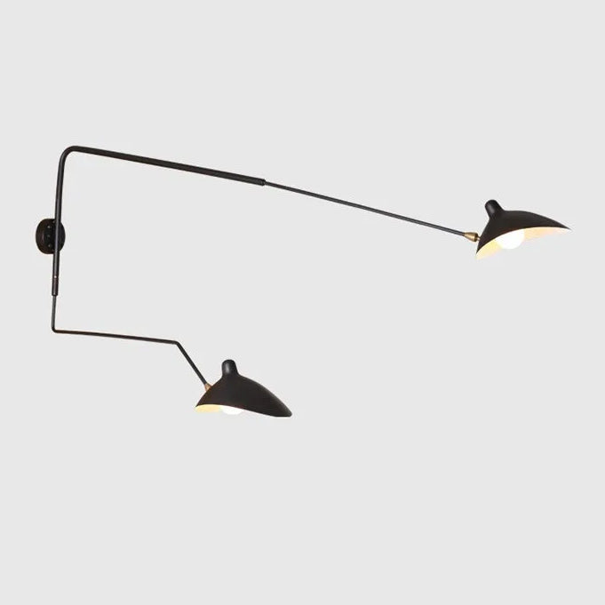Double Arm Articulated Wall Light