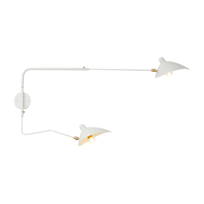 Double Arm Articulated Wall Light