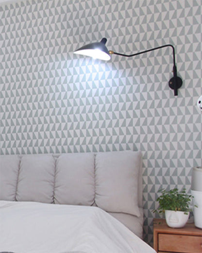 Double Arm Articulated Wall Light