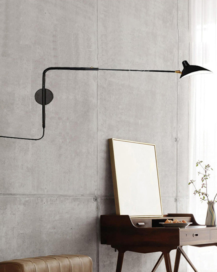 Double Arm Articulated Wall Light