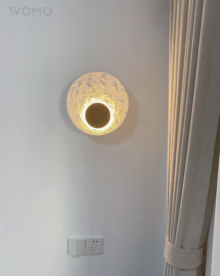 Eclipse Round Disc Wall Sconce
