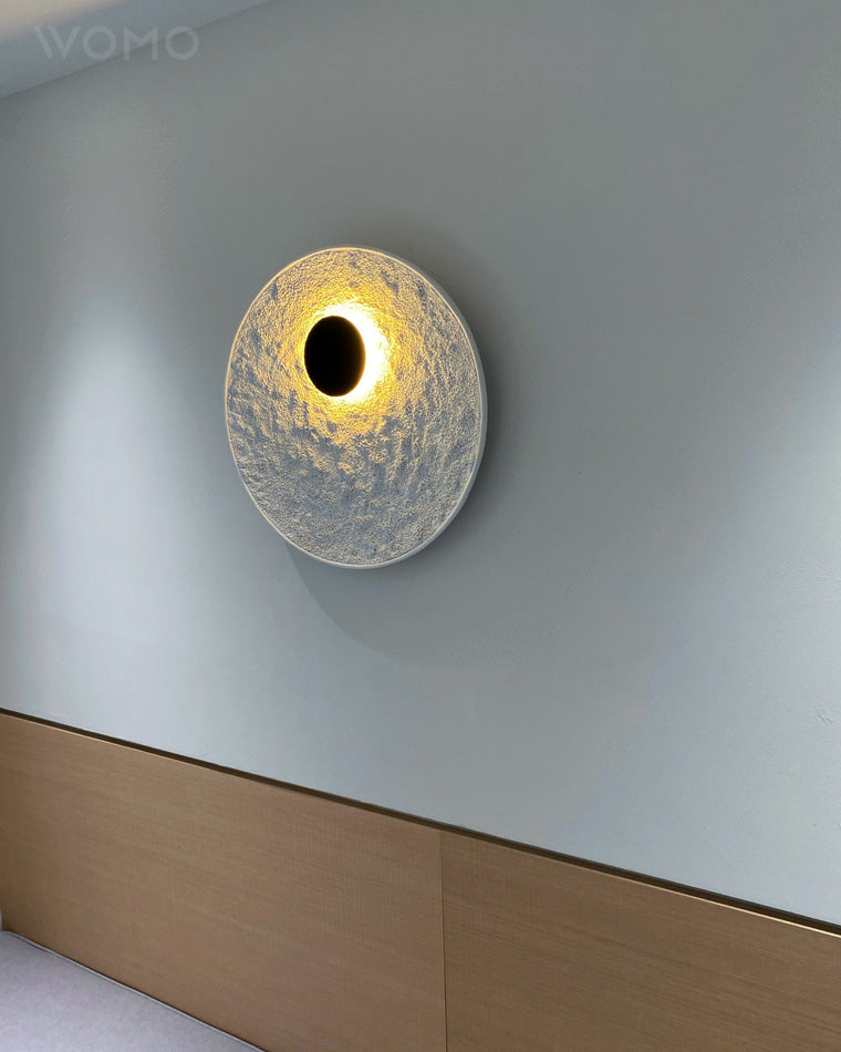 Eclipse Round Disc Wall Sconce