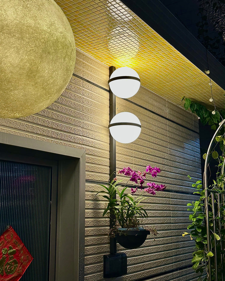 Plant Globe Wall Light