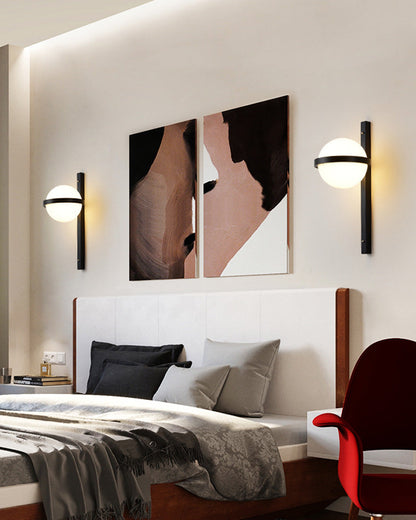 Plant Globe Wall Light