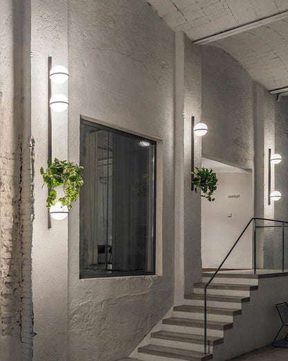 Plant Globe Wall Light