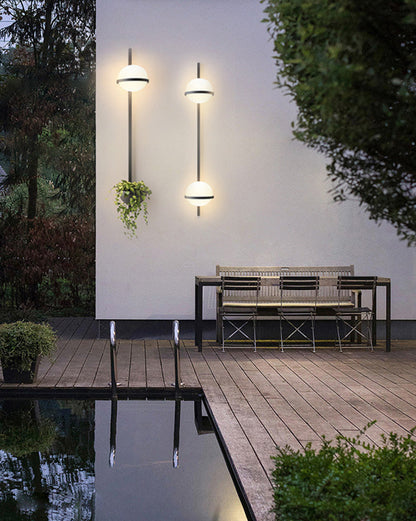 Plant Globe Wall Light