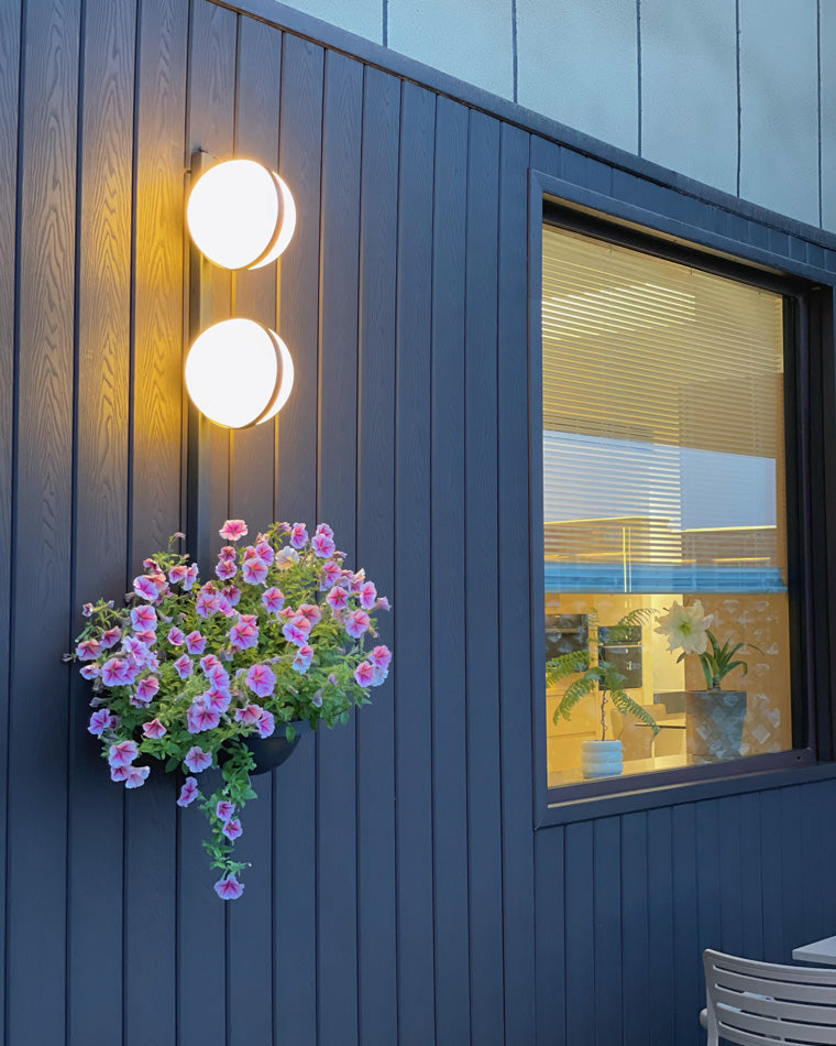 Plant Globe Wall Light