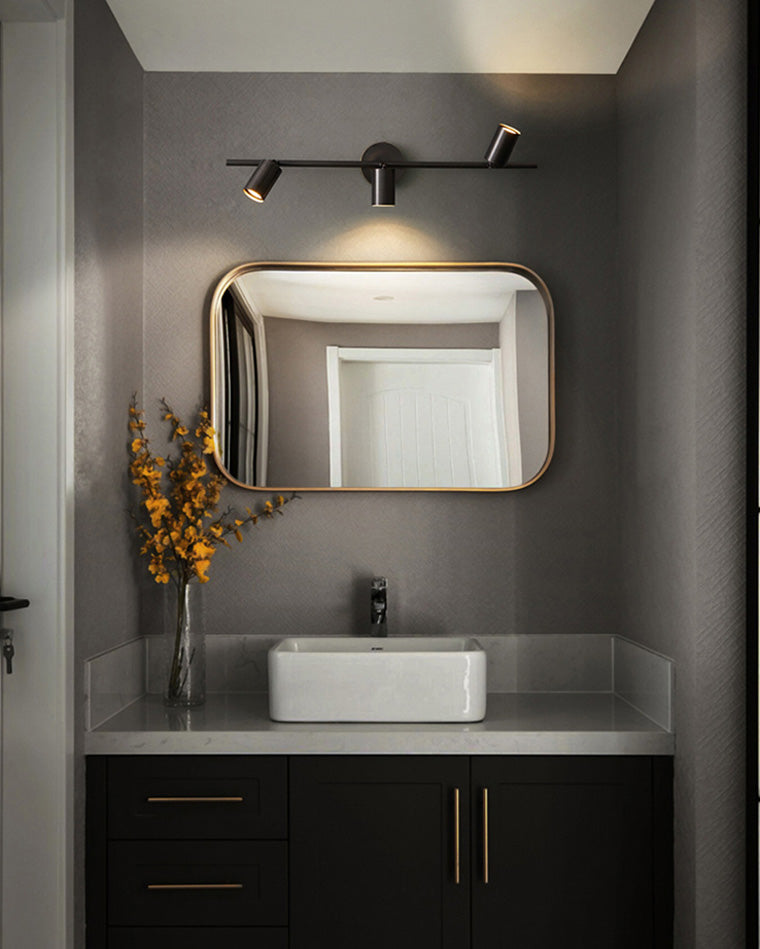 3-Light Bathroom Mirror Wall Light