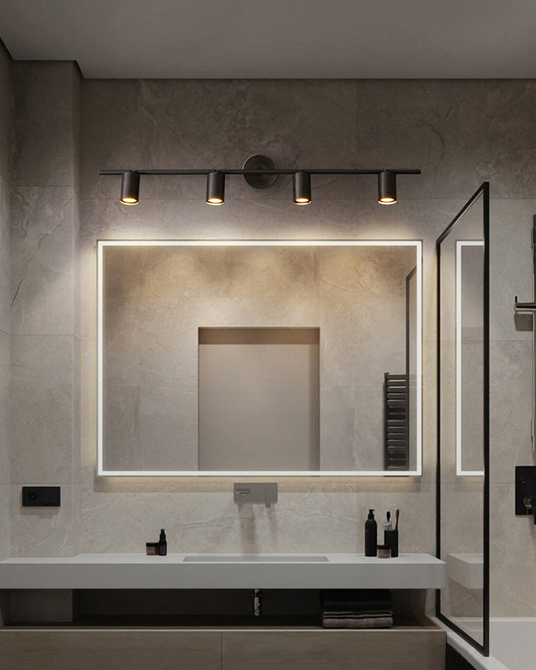 3-Light Bathroom Mirror Wall Light