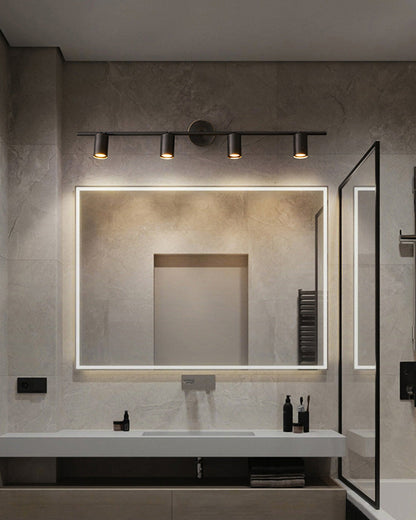 3-Light Bathroom Mirror Wall Light