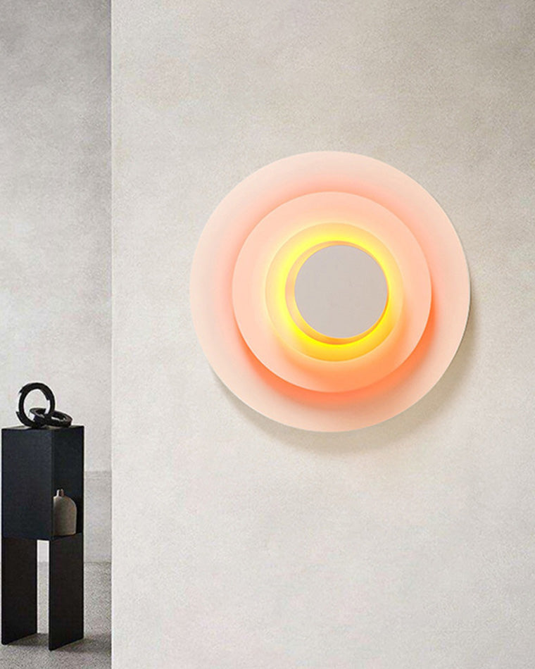 Colorful Round Wall Light
