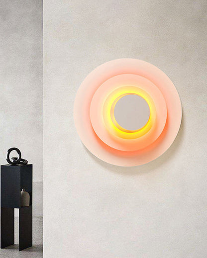 Colorful Round Wall Light