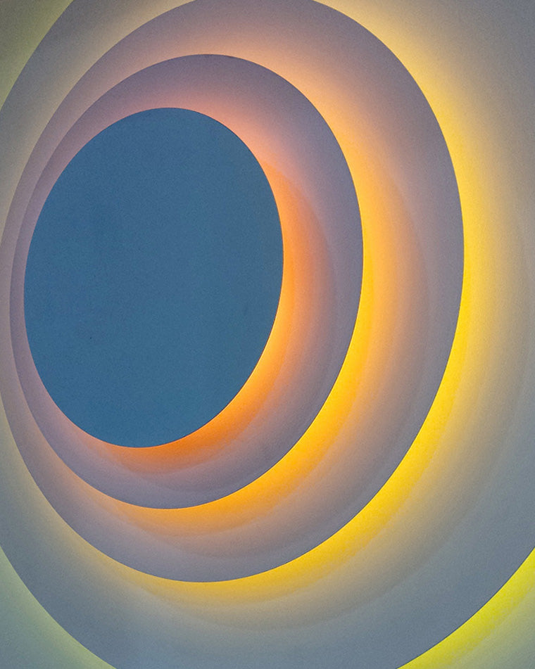Colorful Round Wall Light