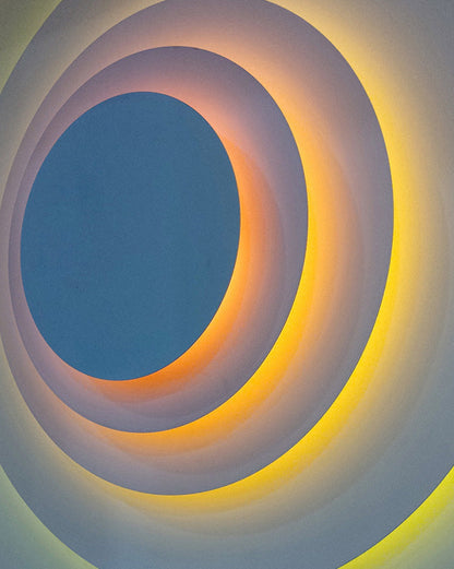 Colorful Round Wall Light