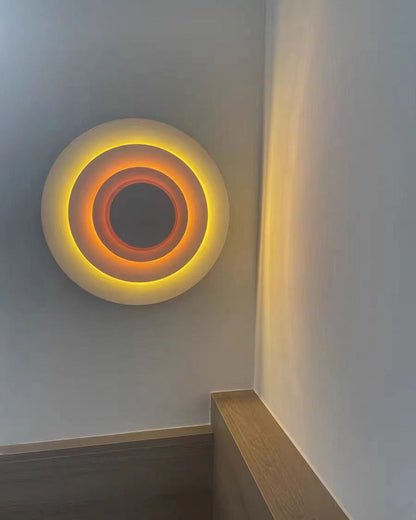 Colorful Round Wall Light